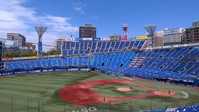 6月26日、横浜スタジアムにて。夢のような時間でした。