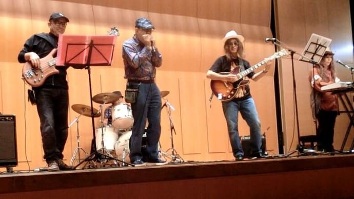 とっておきの音楽祭in町田レポ ブルース&ファンクバンドDelta Blue 2022年10月9日