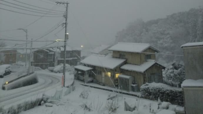 スサノオノミコトの言葉 大雪になりました