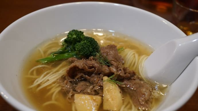 20086　貪瞋癡「氷見牛・牛骨ラーメン」＠氷見　3月22日　超久しぶりに日曜夜の限定頂きました！今夜の牛は過去最高に美味しい！