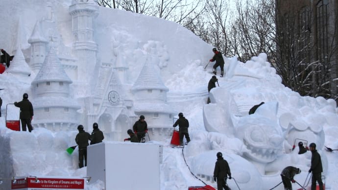 さっぽろ雪まつり印象に残る雪像/2007年1-1