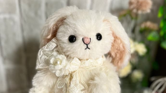 アルパカ素材のうさぎ、ロップイヤーちゃんを紹介します