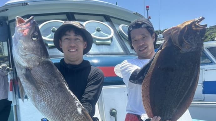 2号船午前便タテ釣りです。