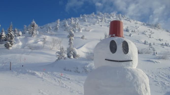 北アルプス　西穂高独標と雪山入門講習