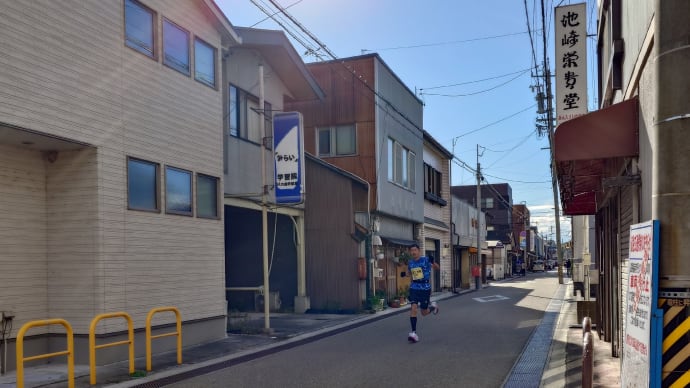今日は「伊賀上野シティマラソン」、少しだけ協力、沿道警備してました。