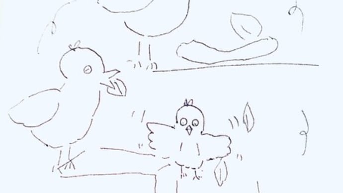 山の生活 ハトが諦めずに巣作りしてました。