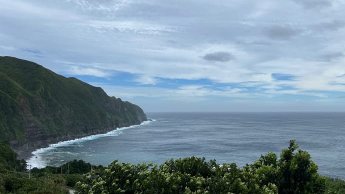 藍ケ江の海。✨⛅️5月31日(金)     台風1号は温帯低気圧に…