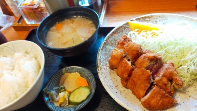 とんき ヒレカツ定食