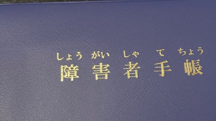 身体障害者手帳