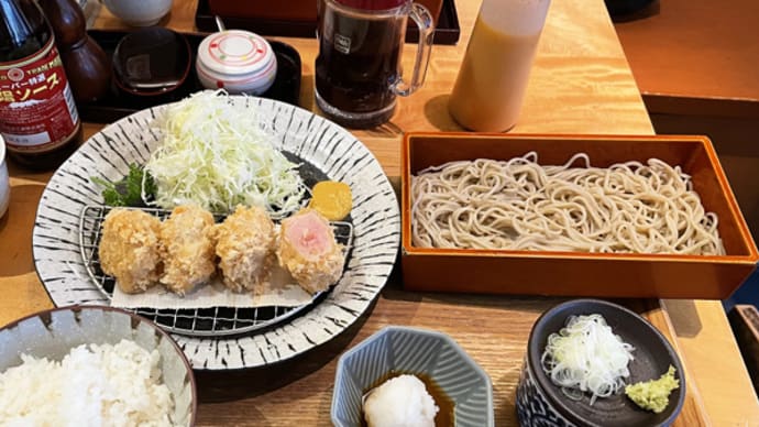 山せみ@神楽坂「ヒレとんかつセットランチ」