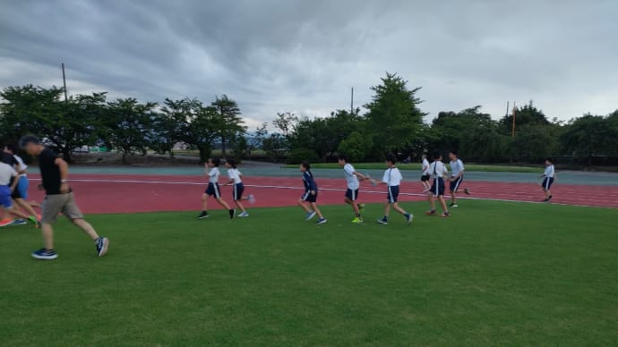【県小学生陸上】6月25日に下新川郡代表選手合同練習会(最終回)をしました