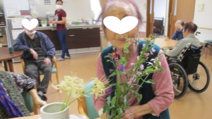 生け花なら任せて(`・ω・´)b