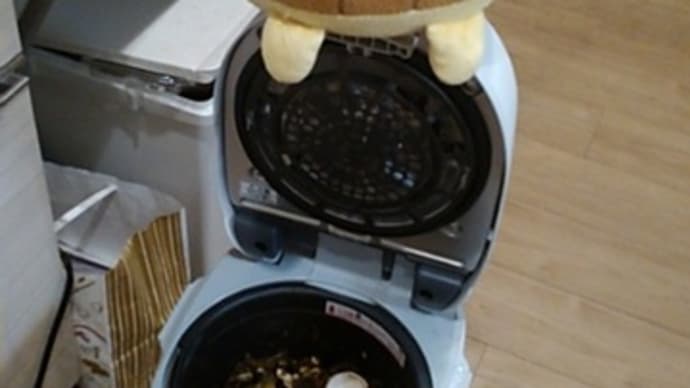 発酵熱でホッカホカ…