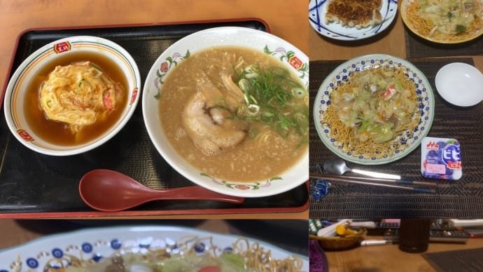 木曜日 昼も麺 夜も麺