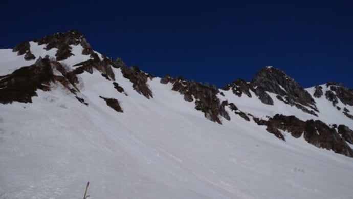 個人講習 雪山登攀技術講習(中央アルプス サギダル尾根)