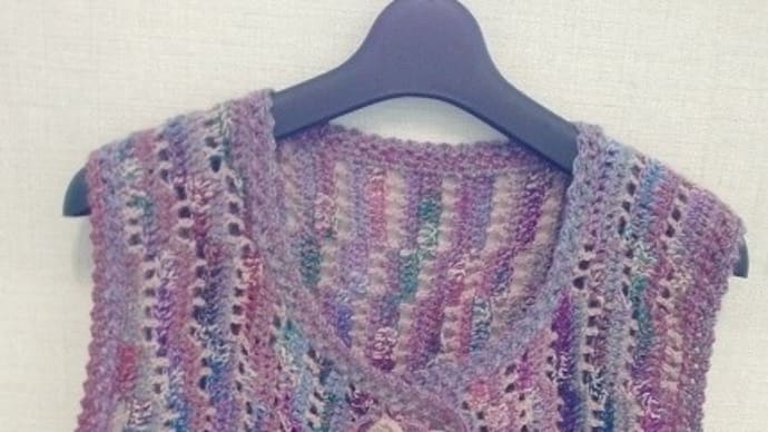 続,万年青会館での(てるみんのニット・カフェ)教室の作品~~!