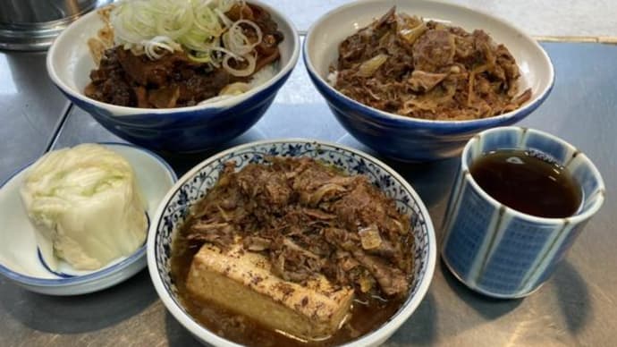 グルメ板　～　築地「きつねや」のホルモン丼