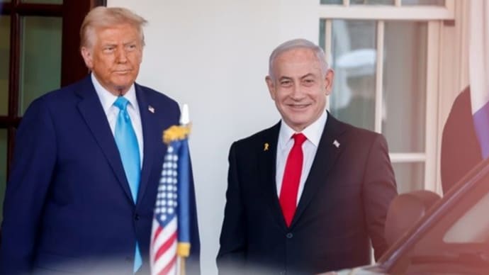 トランプ氏「ガザ地区住民を域外に移住」　政府方針を大幅に転換