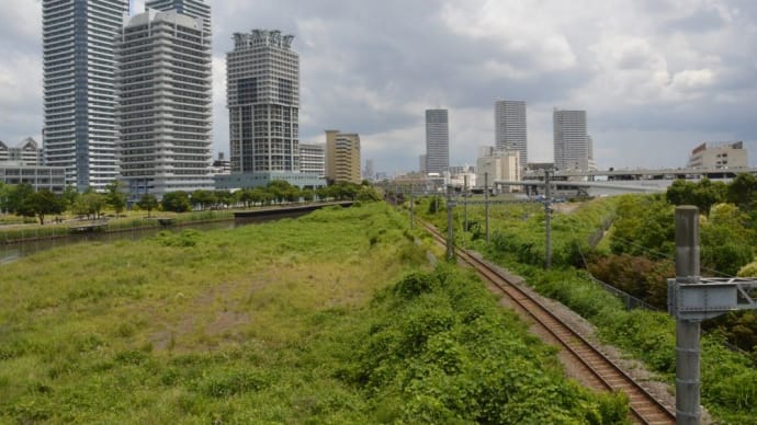高島水際線公園周辺の風景 2021.JUN