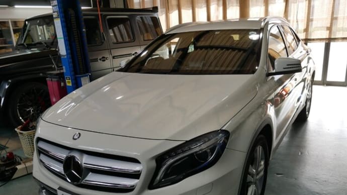 GLA180 ATFオイル交換