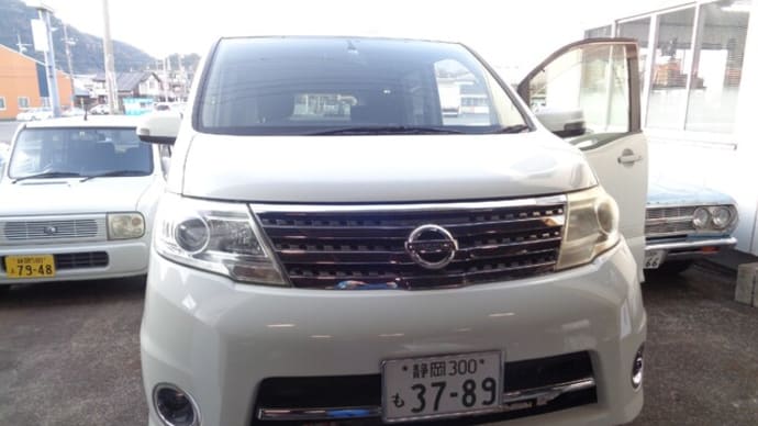平成21年 日産セレナ 車検整備ー2 ブレーキパッド交換etc
