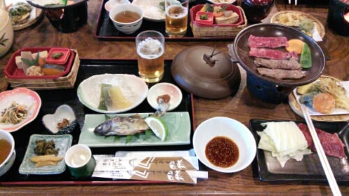 宮崎県珍道中の昼食は、パワースポットの「千穂の家」