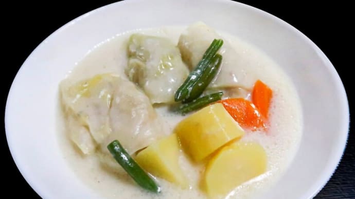 ロールキャベツの牛乳煮込み ~我が家のレギュラー料理~
