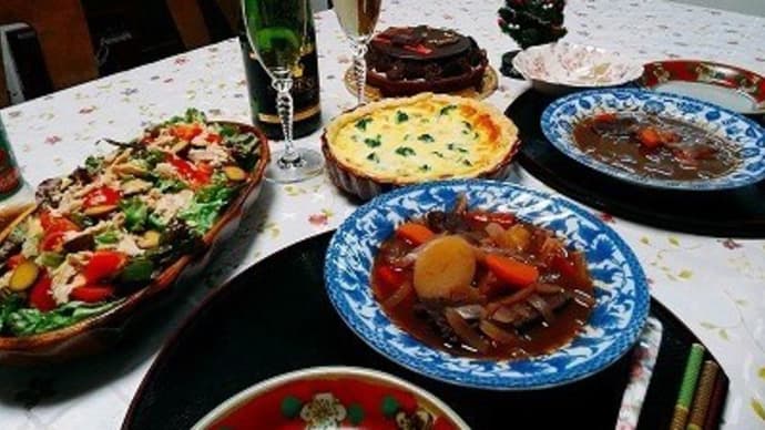 クリスマスイブイブの料理