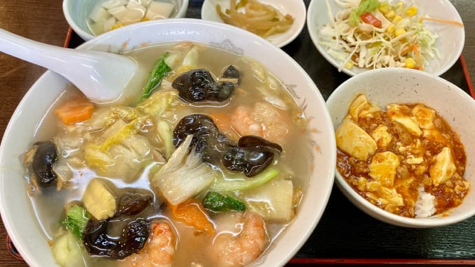 Biz-Lunch きょうは榕城@旧東海道・品川宿「エビそば」