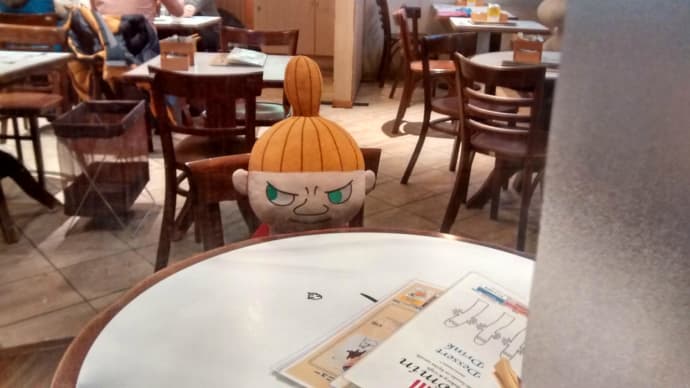 「moomin  cafe」 に行ってきたニョロ。ヾ(o´∀｀o)ノ