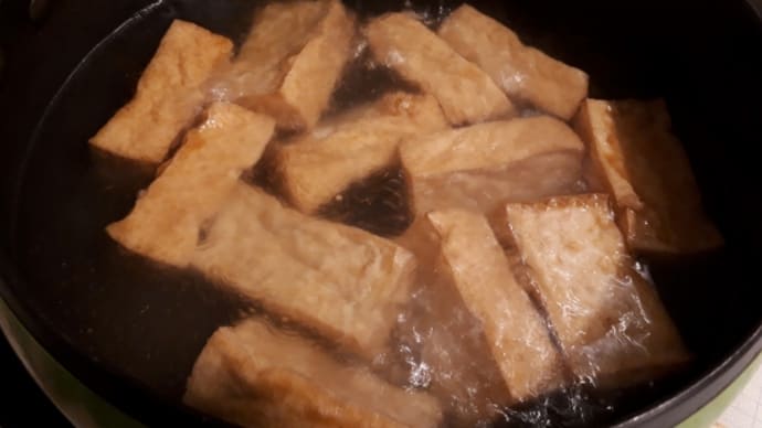 厚揚げ焼き(笑)