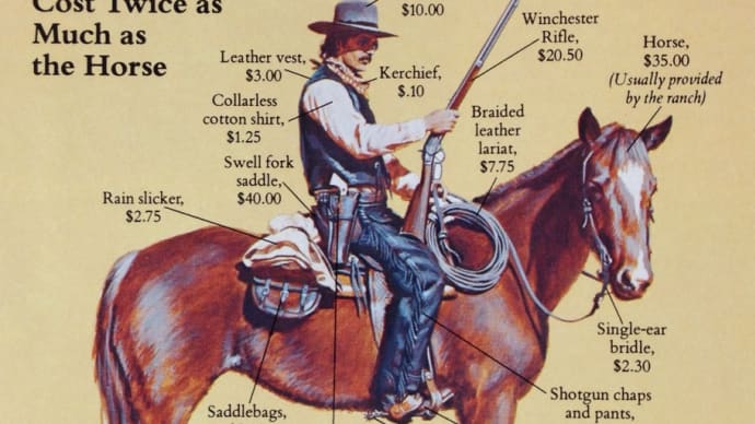 1880年代のアメリカ西部の物価(2023年記事再掲)