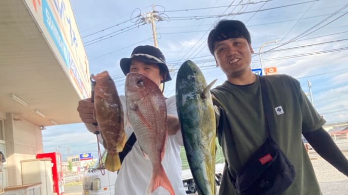 兄弟マイボート釣行・・