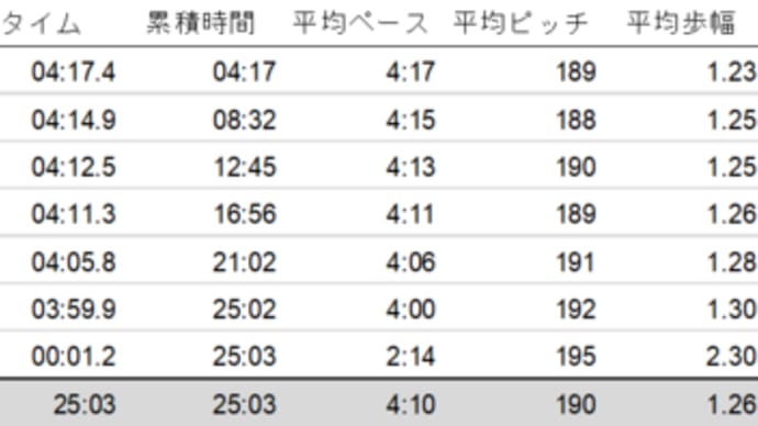 ペース走　6kmですけど
