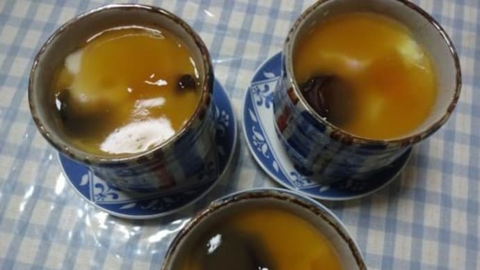 最近ハマっている冷やし茶碗蒸し
