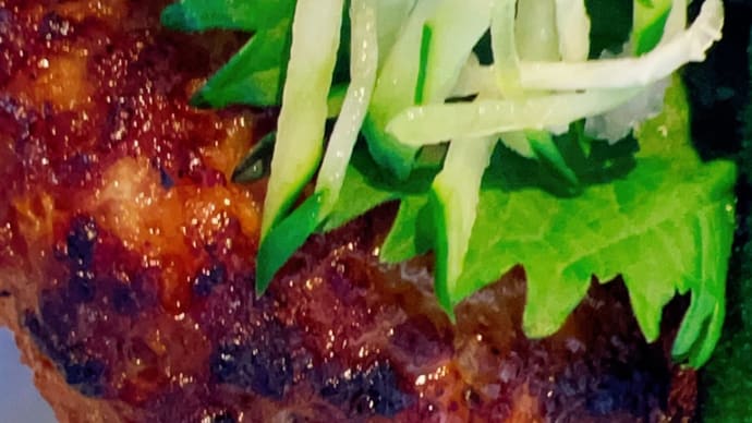 ❤️暑さに負けず夏野菜ハンバーグ❤️