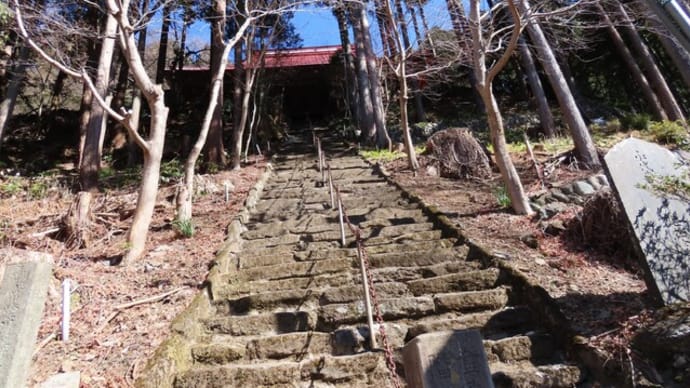 奥武蔵(黒山三滝・高山不動・顔降峠を巡る)
