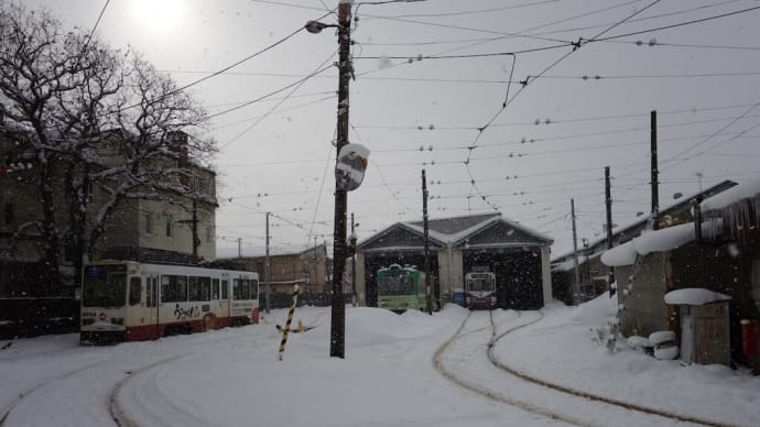 渡島（３７）市電駒場車庫