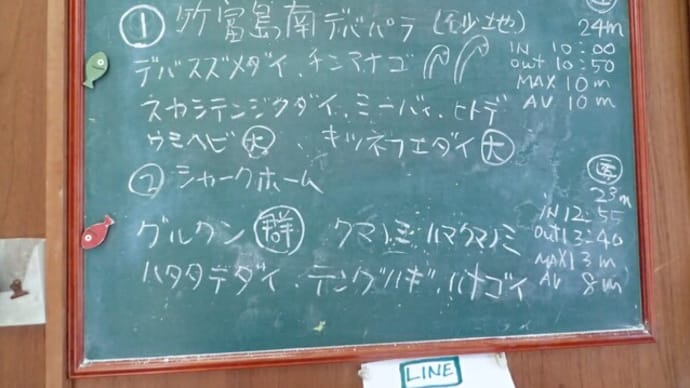 20231014ダイビングログ