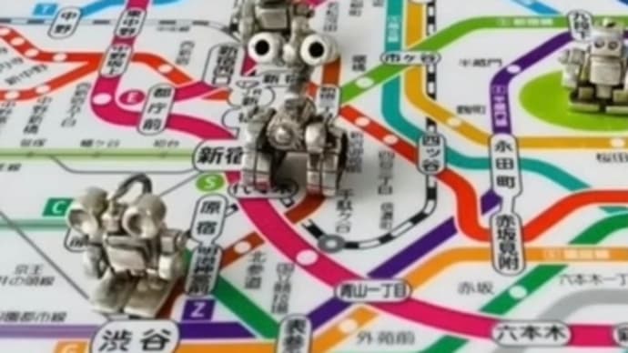 Robot Animation『東京の地下鉄路線図で行きたい所を質問した結果』