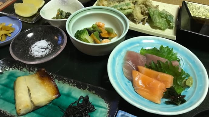 板室温泉 加登屋旅館(宿泊)〜お食事
