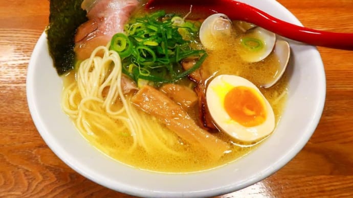 鶏とハマグリのラーメン ~心遣いが嬉しい十二分屋膳所店さん~