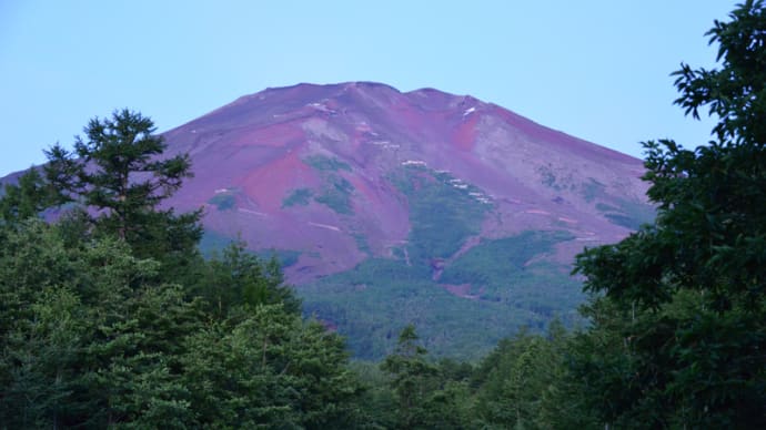 赤富士～滝沢林道（回想）