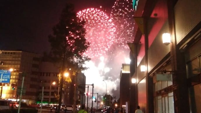 花火大会があったとある横浜の夏の思い出♪♪
