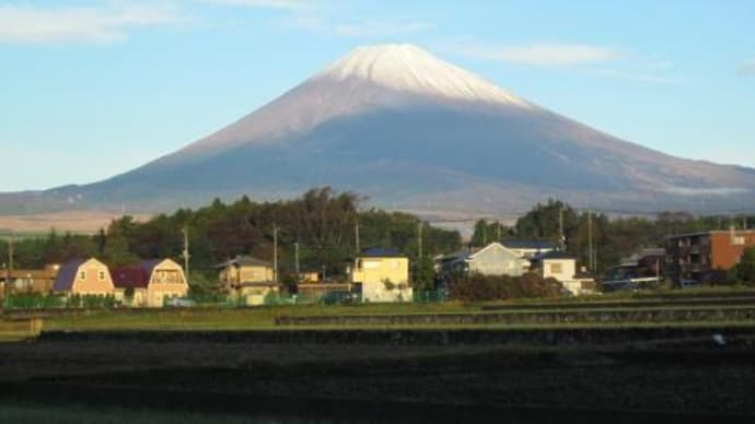 富士山キレイ！