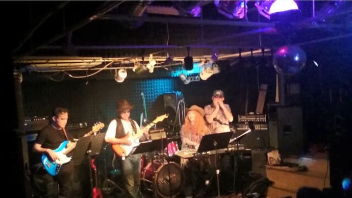 ブルース&ファンクバンドDelta Blue 横浜吉野町こびとさんライブ 2023.5.20