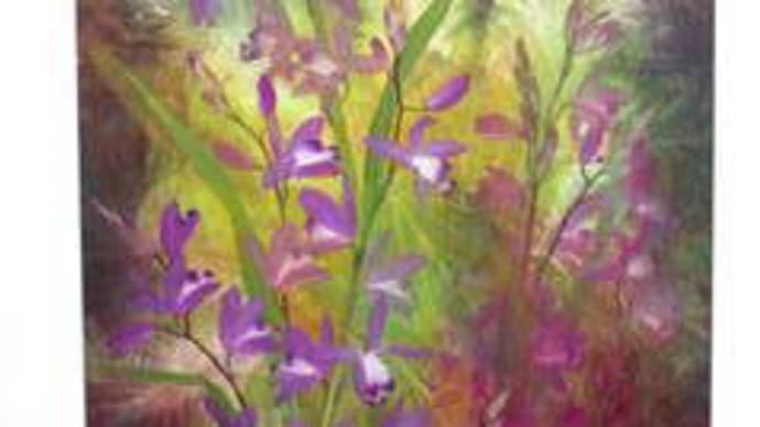 紫蘭（押し花）