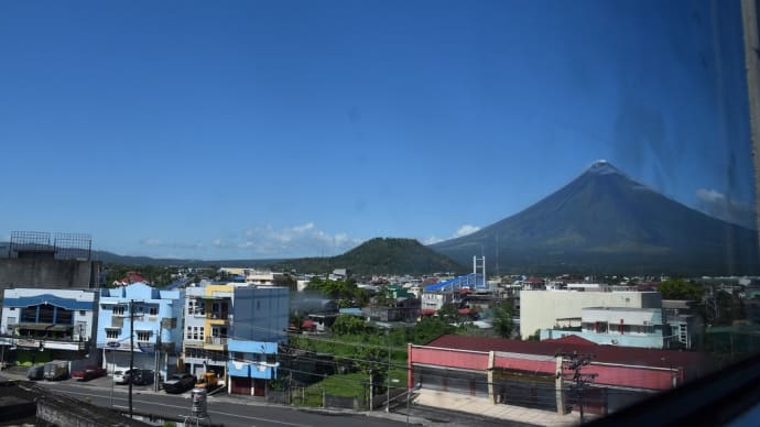 2019、2020年末年始　フィリピン・ビコル地方旅行（5日目-3）やっとマヨン火山が