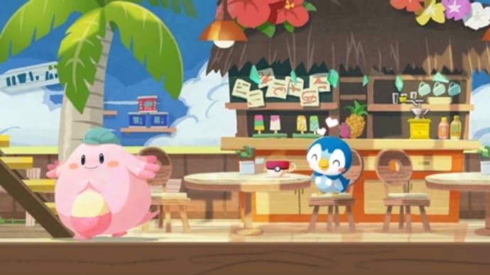 ポケまぜ、遅れ馳せの誕生日プレゼント。