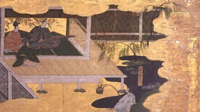 「源氏物語絵巻・19篝火」~写真と短歌で綴る世界文化紀行